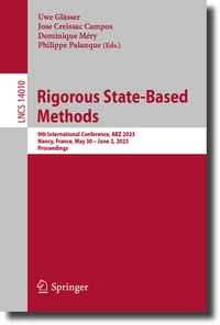 Abbildung von: Rigorous State-Based Methods - Springer