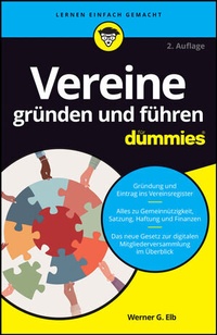 Abbildung von: Vereine gründen und führen für Dummies - Wiley-VCH