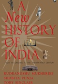 Cover: A New History of India - Aleph Book Company