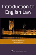 Cover: Introduction to English Law - Sulis Academic