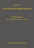 Cover: Regesta Pontificum Romanorum - Vandenhoeck & Ruprecht