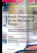 Cover: Nordic Perspectives on the Discourse of Things - Palgrave Macmillan