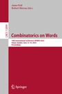 Cover: Combinatorics on Words - Springer