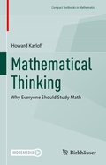 Cover: Mathematical Thinking - Birkh&auml;user