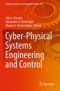 Enlarge image Cover: Cyber-Physical Systems Engineering and Control - Springer