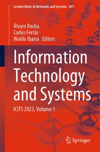 Enlarge image Cover: Information Technology and Systems - Springer