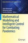 Cover: Mathematical Modeling and Intelligent Control for Combating Pandemics - Springer