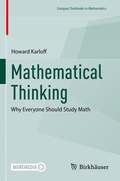 Cover: Mathematical Thinking - Birkh&auml;user