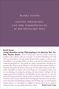 Cover: Geistige Hierarchien und ihre Widerspiegelung in der physischen Welt - Rudolf Steiner Verlag