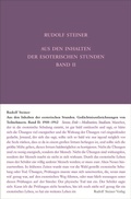 Cover: Aus den Inhalten der esoterischen Stunden, Band II: 1910-1912 - Rudolf Steiner Verlag