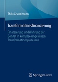 Cover: Transformationsfinanzierung - Springer Gabler