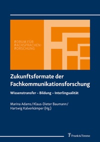 Abbildung von: Zukunftsformate der Fachkommunikationsforschung - Frank & Timme