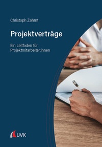 Abbildung von: Projektverträge - UVK