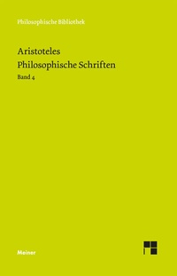 Abbildung von: Philosophische Schriften. Band 4 - Meiner