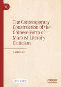 Cover: The Contemporary Construction of the Chinese Form of Marxist Literary Criticism - Springer