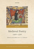 Bild: The Oxford History of Poetry in English - OUP eBook
