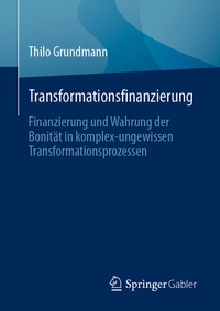 Abbildung von: Transformationsfinanzierung - Springer Gabler