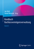 Cover: Handbuch Nachlassverm&ouml;gensverwaltung - Springer Gabler