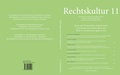 Cover: Rechtskultur 11 - Edition Rechtskultur