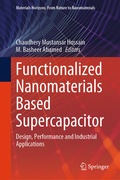 Cover: Functionalized Nanomaterials Based Supercapacitor - Springer