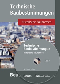 Abbildung von: Technische Baubestimmungen - Historische Baunormen - DVD Mehrplatzlizenz Apartbezug - Rudolf Müller Verlag