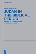 Cover: Judah in the Biblical Period - De Gruyter