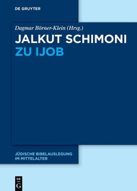 Abbildung von: Jalkut Schimoni zu Ijob - De Gruyter