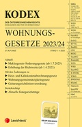 Cover: KODEX Wohnungsgesetze 2023/24 - inkl. App - LexisNexis Verlag ARD ORAC GmbH