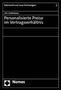 Abbildung von: Personalisierte Preise im Vertragsverhältnis - Nomos