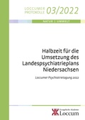 Cover: Halbzeit f&uuml;r die Umsetzung des Landespsychiatrieplans Niedersachsen - Evangelische Akademie Loccum