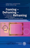 Bild: Framing - Deframing - Reframing - Universit&auml;tsverlag Winter