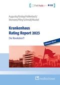 Cover: Krankenhaus Rating Report 2023 - medhochzwei Verlag