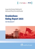 Cover: Krankenhaus Rating Report 2023 - medhochzwei Verlag