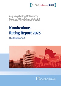 Abbildung von: Krankenhaus Rating Report 2023 - medhochzwei Verlag