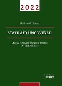 Enlarge image Cover: State Aid Uncovered - Lexxion Verlagsgesellschaft