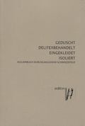 Cover: GEDUSCHT DELITEXBEHANDELT EINGEKLEIDET ISOLIERT - edition H