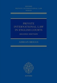 Abbildung von: Private International Law in English Courts - OUP eBook