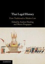 Cover: Thai Legal History - Cambridge University Press