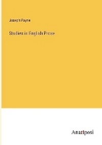 Enlarge image Cover: Studies in English Prose - Anatiposi Verlag