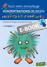 Abbildung von: Noch mehr mompitzige Konzentrationsübungen - Persen Verlag