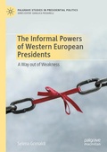 Cover: The Informal Powers of Western European Presidents - Palgrave Macmillan
