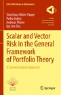 Cover: Scalar and Vector Risk in the General Framework of Portfolio Theory - Springer