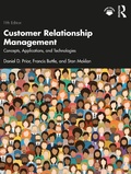 Cover: Customer Relationship Management - Routledge