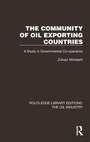 Cover: The Community of Oil Exporting Countries - Routledge