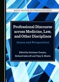 Cover: Professional Discourse across Medicine, Law, and Other Disciplines - Cambridge Scholars Publishing