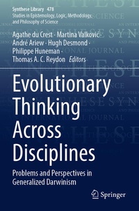 Enlarge image Cover: Evolutionary Thinking Across Disciplines - Springer