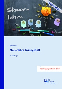 Abbildung von: Steuerlehre - Lösungsheft - NWB
