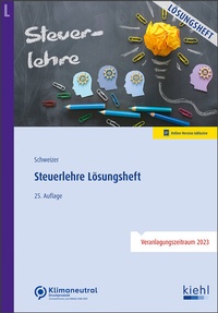Abbildung von: Steuerlehre - Lösungsheft - NWB