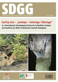 Cover: GeoTop 2022 <br> Geotope Untertage/&Uuml;bertage - E. Schweizerbart'sche Verlagsbuchhandlung