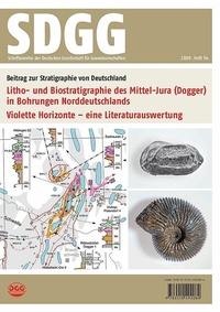 Abbildung von: Litho- und Biostratigraphie des Mittel-Jura (Dogger) in Bohrungen Norddeutschlands                       Violette Horizonte - eine Literaturauswertung - E. Schweizerbart'sche Verlagsbuchhandlung